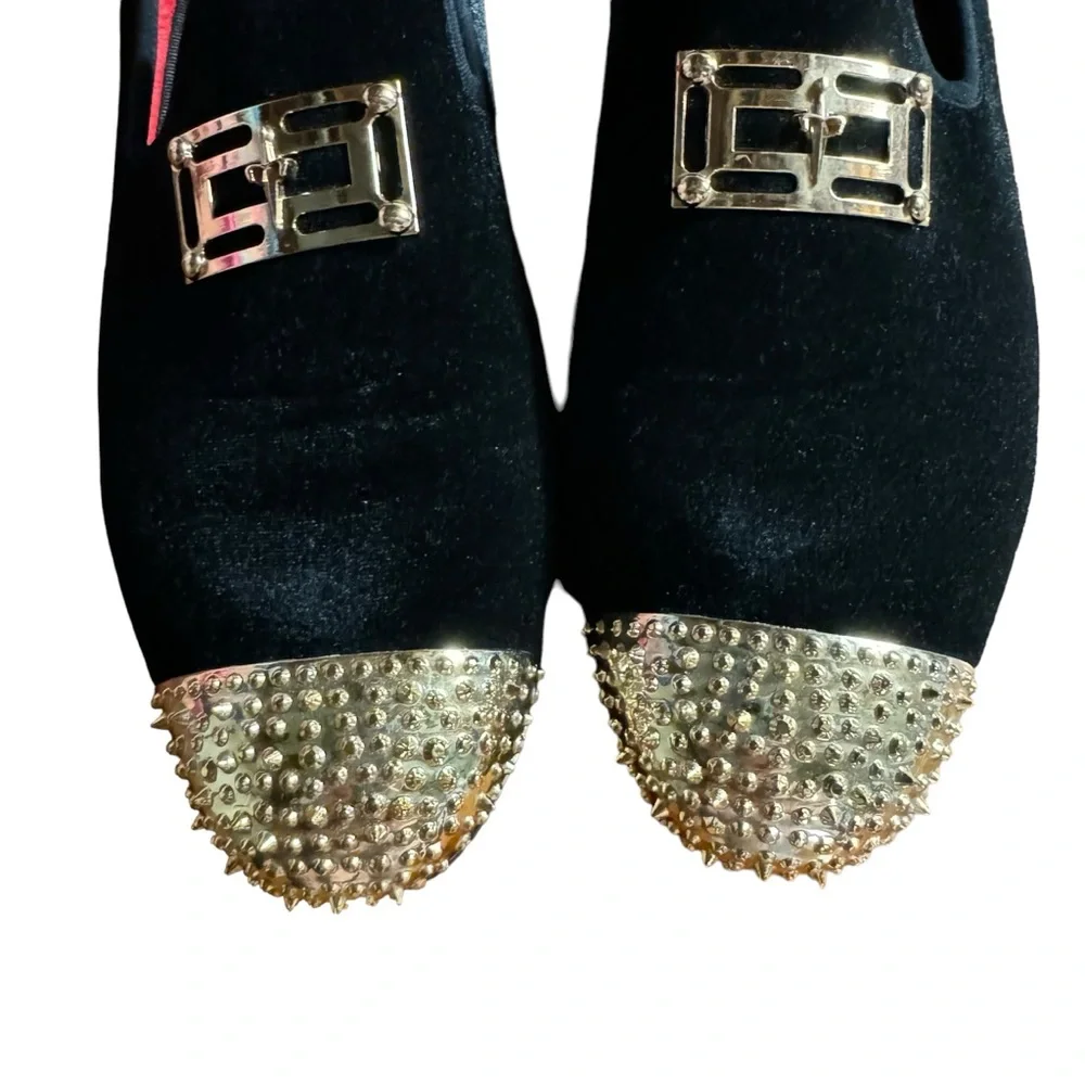 Meijiana Italian Style velvet shoes‎ size 12, NWOT